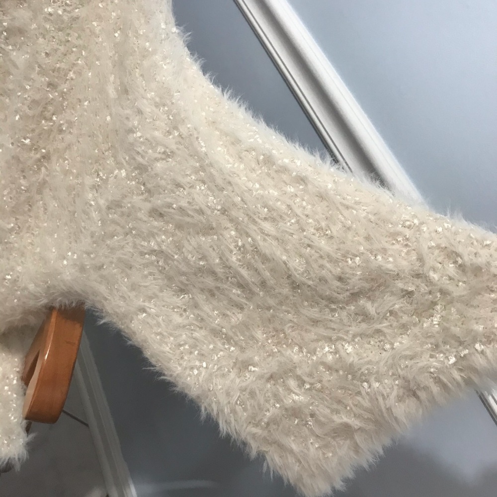 Catherine Malandrino ribbon& eyelash knit cardigan - Picture 12 of 16